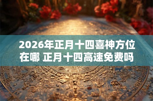 2026年正月十四喜神方位在哪 正月十四高速免费吗 2026年正月十四喜神方位在哪 正月十四高速免费吗