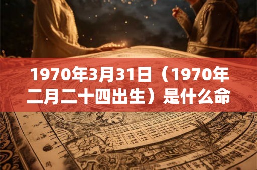 1970年3月31日（1970年二月二十四出生）是什么命_命运如何