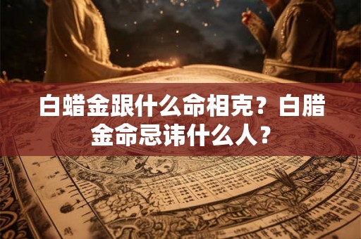白蜡金跟什么命相克？白腊金命忌讳什么人？