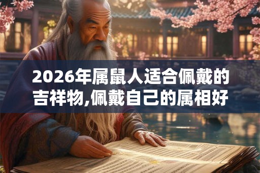 2026年属鼠人适合佩戴的吉祥物,佩戴自己的属相好吗