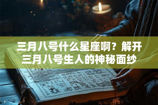 三月八号什么星座啊？解开三月八号生人的神秘面纱