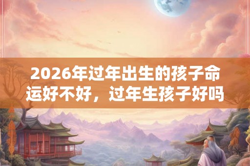 2026年过年出生的孩子命运好不好，过年生孩子好吗？