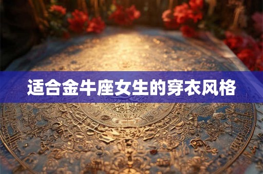 适合金牛座女生的穿衣风格