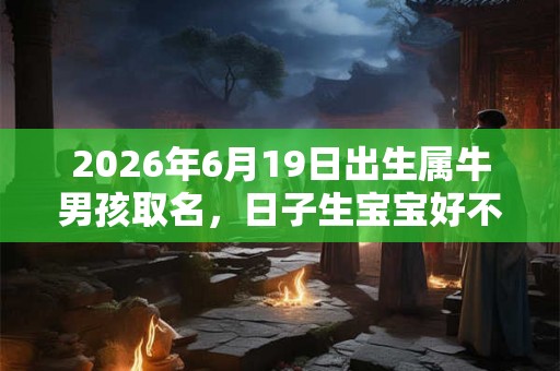 2026年6月19日出生属牛男孩取名,日子生宝宝好不好? 2026年6月19日出生属牛男孩取名,日子生宝宝好不好?