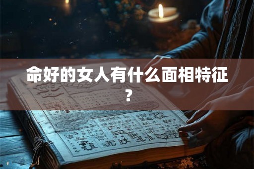 命好的女人有什么面相特征？