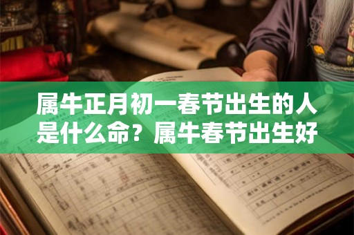 属牛正月初一春节出生的人是什么命？属牛春节出生好不好？
