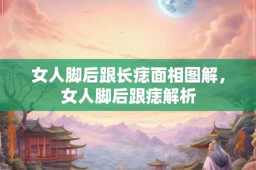 女人脚后跟长痣面相图解，女人脚后跟痣解析