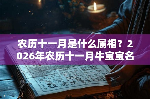 农历十一月是什么属相？2026年农历十一月牛宝宝名字