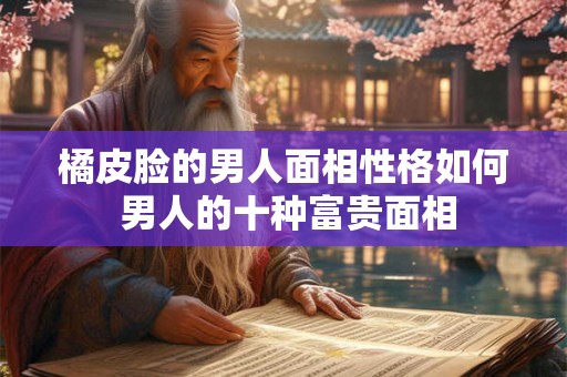橘皮脸的男人面相性格如何 男人的十种富贵面相