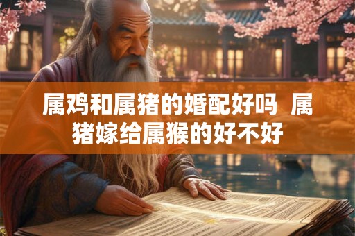 属鸡和属猪的婚配好吗  属猪嫁给属猴的好不好