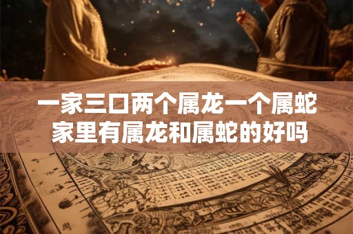 一家三口两个属龙一个属蛇 家里有属龙和属蛇的好吗