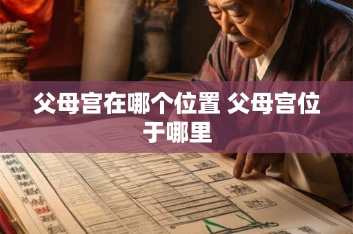 父母宫在哪个位置 父母宫位于哪里