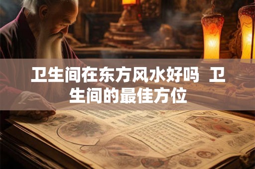 卫生间在东方风水好吗  卫生间的最佳方位
