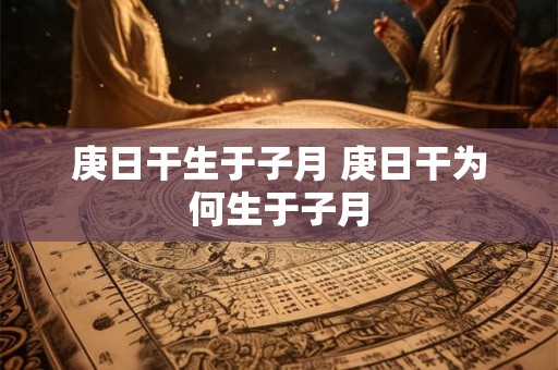 庚日干生于子月 庚日干为何生于子月