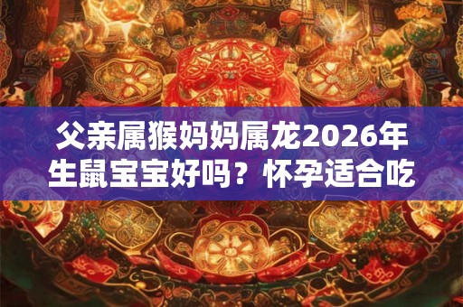父亲属猴妈妈属龙2026年生鼠宝宝好吗?怀孕适合吃什么? 父亲属猴妈妈属龙2026年生鼠宝宝好吗?怀孕适合吃什么?
