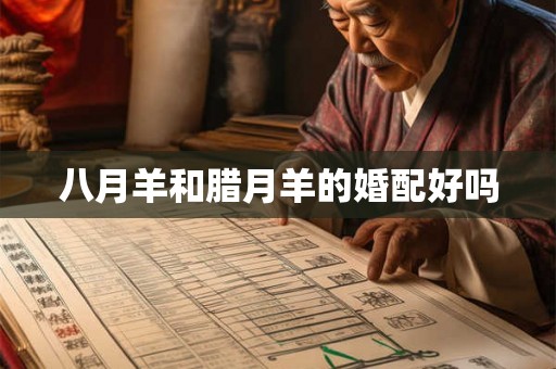 八月羊和腊月羊的婚配好吗