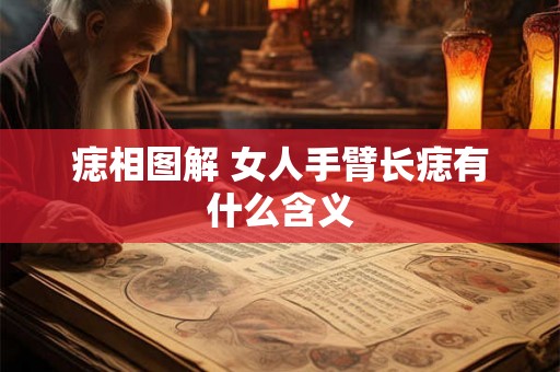 痣相图解 女人手臂长痣有什么含义