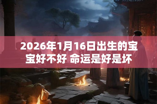 2026年1月16日出生的宝宝好不好 命运是好是坏