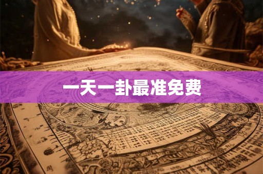 一天一卦最准免费