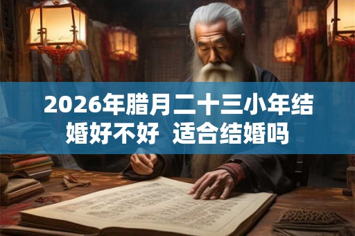 2026年腊月二十三小年结婚好不好 适合结婚吗 2026年腊月二十三小年结婚好不好 适合结婚吗