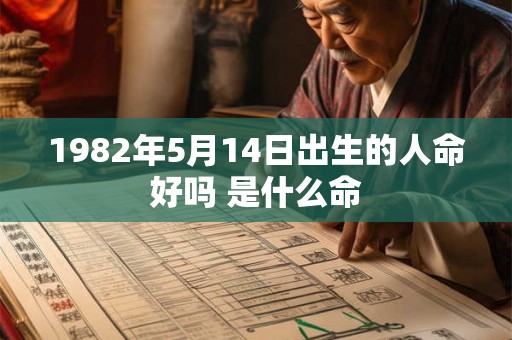 1982年5月14日出生的人命好吗 是什么命 1982年5月14日出生的人命好吗 是什么命