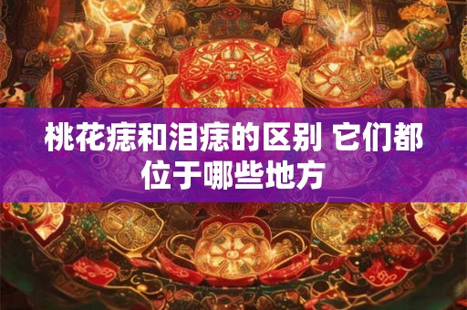 桃花痣和泪痣的区别 它们都位于哪些地方 桃花痣和泪痣的区别 它们都位于哪些地方