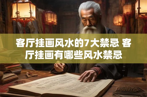 客厅挂画风水的7大禁忌 客厅挂画有哪些风水禁忌