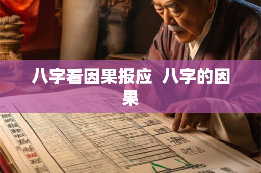 八字看因果报应 八字的因果 八字看因果报应 八字的因果