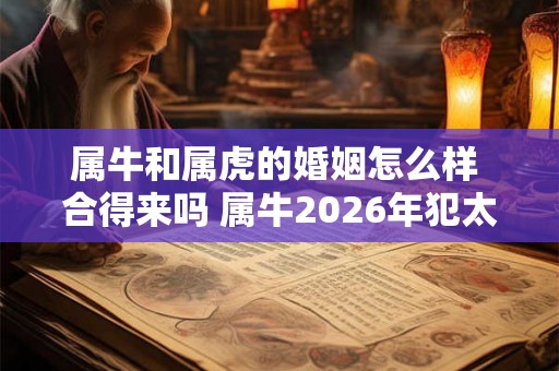 属牛和属虎的婚姻怎么样 合得来吗 属牛2026年犯太岁吗