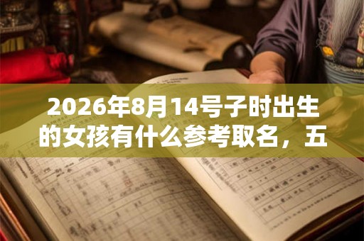 2026年8月14号子时出生的女孩有什么参考取名,五行属什么 2026年8月14号子时出生的女孩有什么参考取名,五行属什么