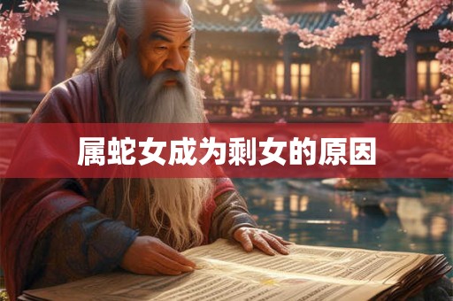 属蛇女成为剩女的原因