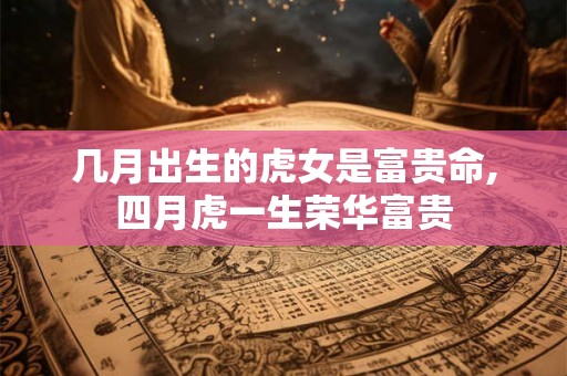 几月出生的虎女是富贵命,四月虎一生荣华富贵