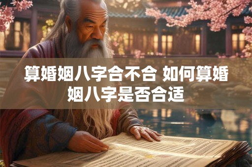 算婚姻八字合不合 如何算婚姻八字是否合适
