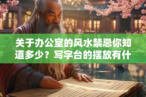 关于办公室的风水禁忌你知道多少？写字台的摆放有什么禁忌？