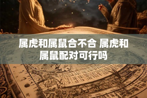 属虎和属鼠合不合 属虎和属鼠配对可行吗