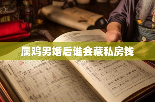 属鸡男婚后谁会藏私房钱