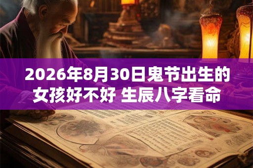 2026年8月30日鬼节出生的女孩好不好 生辰八字看命