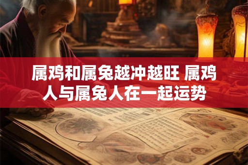 属鸡和属兔越冲越旺 属鸡人与属兔人在一起运势