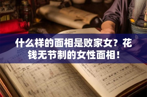什么样的面相是败家女？花钱无节制的女性面相！