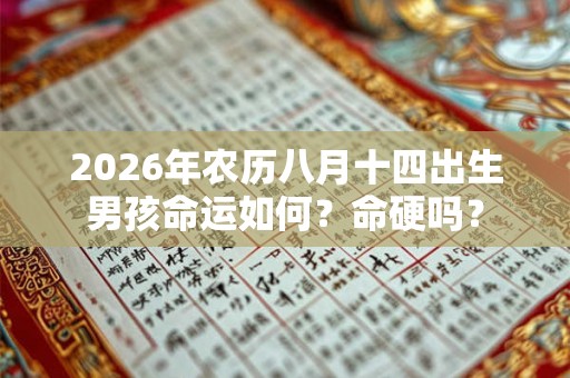 2026年农历八月十四出生男孩命运如何？命硬吗？