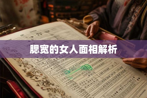 腮宽的女人面相解析 腮宽的女人面相解析