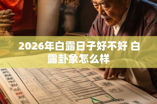2026年白露日子好不好 白露卦象怎么样
