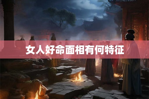 女人好命面相有何特征