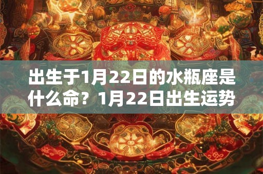 出生于1月22日的水瓶座是什么命？1月22日出生运势解析