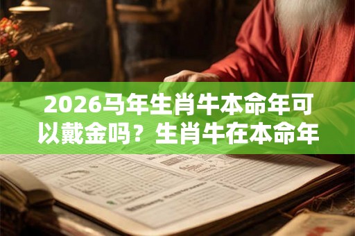 2026马年生肖牛本命年可以戴金吗?生肖牛在本命年戴什么好? 2026马年生肖牛本命年可以戴金吗?生肖牛在本命年戴什么好?