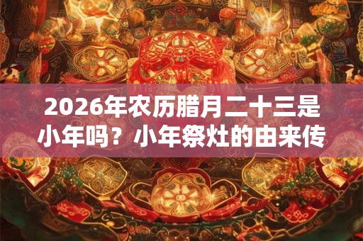 2026年农历腊月二十三是小年吗？小年祭灶的由来传说？