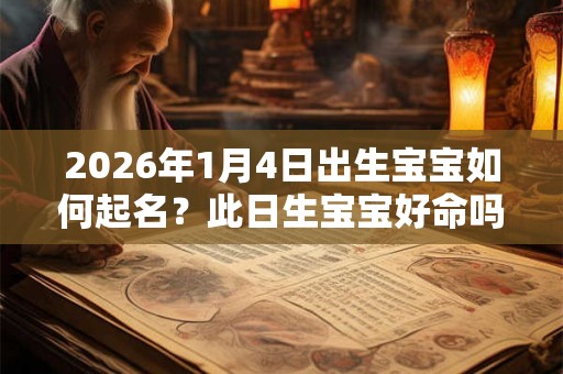 2026年1月4日出生宝宝如何起名？此日生宝宝好命吗？