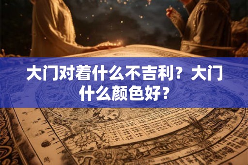 大门对着什么不吉利？大门什么颜色好？