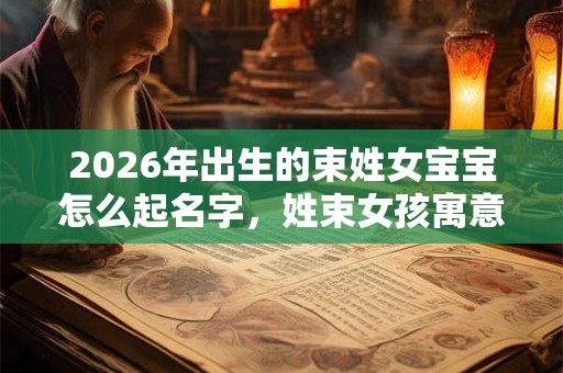 2026年出生的束姓女宝宝怎么起名字，姓束女孩寓意好的名字