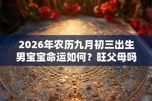 2026年农历九月初三出生男宝宝命运如何?旺父母吗? 2026年农历九月初三出生男宝宝命运如何?旺父母吗?